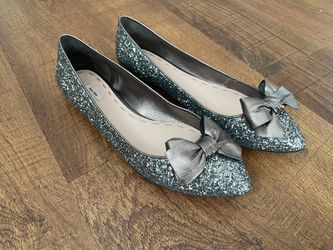 Miu Miu Glitter Flats