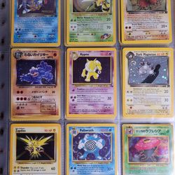 Pokemon Card Lot  Holos 1st Editions 