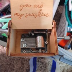 Wooden Hand Crafted Musical Box