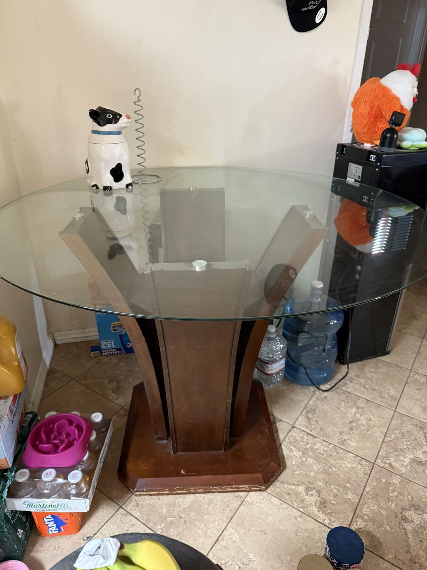 Glass Dining Table