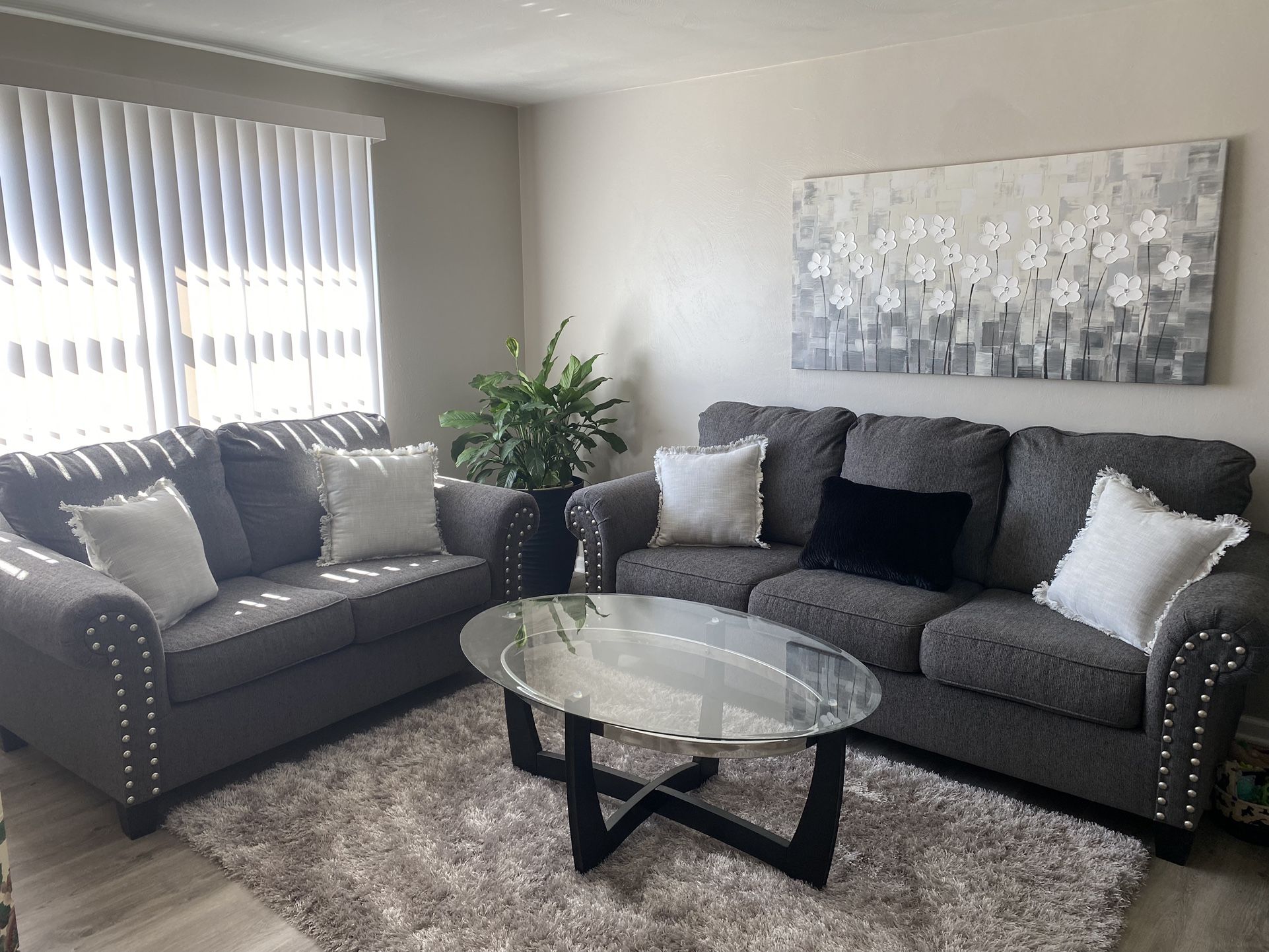 Sofa and Loveseat