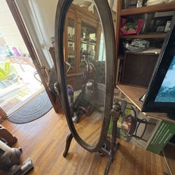 Antique Swivel Mirror