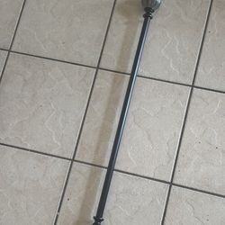 🪟 Decorative Curtain Rod with Finials – Clean & Ready to Use 🪟