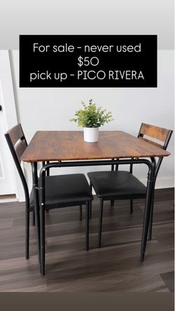 Never used table for 2