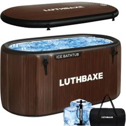 Cold Plunge Tub - Upgrade 212 Gallon Inflatable Ice Bath Tub for Athletes - Cold Bath Tub for Cold Water Therapy Recovery - Large Ice Baths at Home or