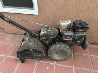 Gas rotating tiller