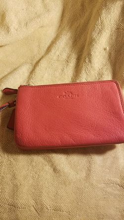 Coach double wallet