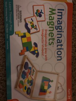 Imagination game puzzle to build the motor skills
