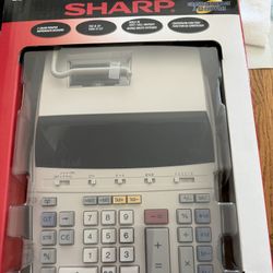 SHARP Electronic Printing Calculator 