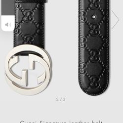 Gucci Belt Authentic 