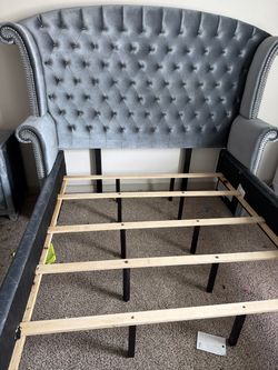 Queen bed frame