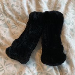 Rabbit Fur Hand Warmers
