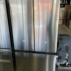 Samsung Bespoke French Door Refrigerator In Stainless Steel