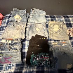 Men jeans demin and skinny