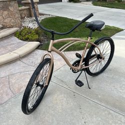 Gold Huffy Beach Cruiser 