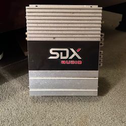 SDX CAR AUDIO AMP, 400 WATTS