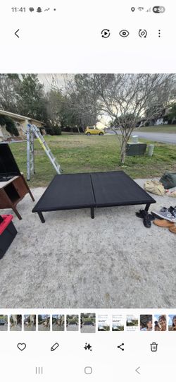 Platform for a queen size bed