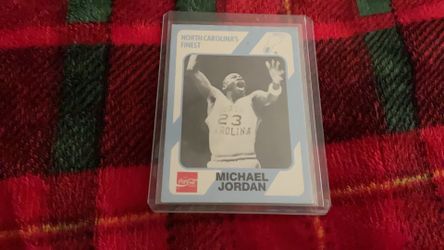 Michael Jordan #65  North Carolina card in good condition 1989