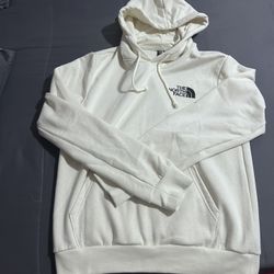 Beige North Face Hoodie 