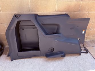 Toyota 2025 Black Sienna Left Side Rear Interior Panel