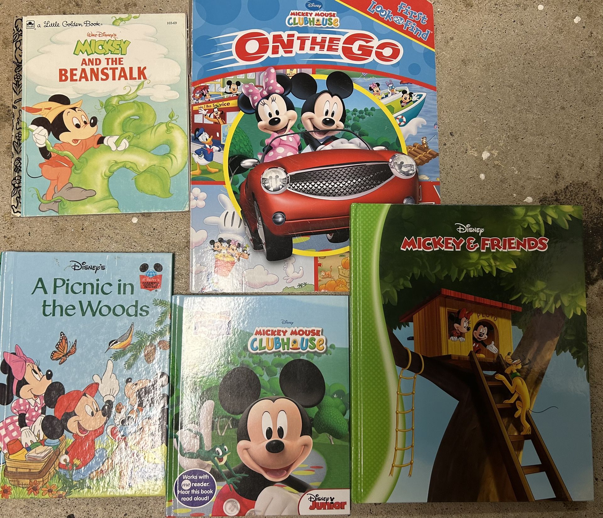Mickey Mouse Books Bundle 