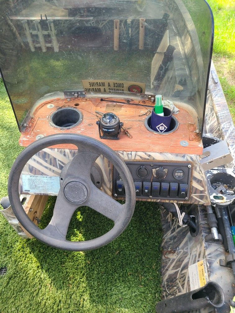 G3 16.7 Ft.  Aluminum Boat W/60 Hp Yamaha 