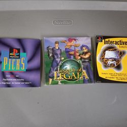 Retro PlayStation Demo Disc Lot