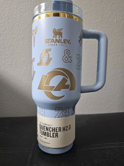 Custum Kobe Bryant Tribute  and  LA Sports Stanley Quencher H2.0 40 oz Tumbler