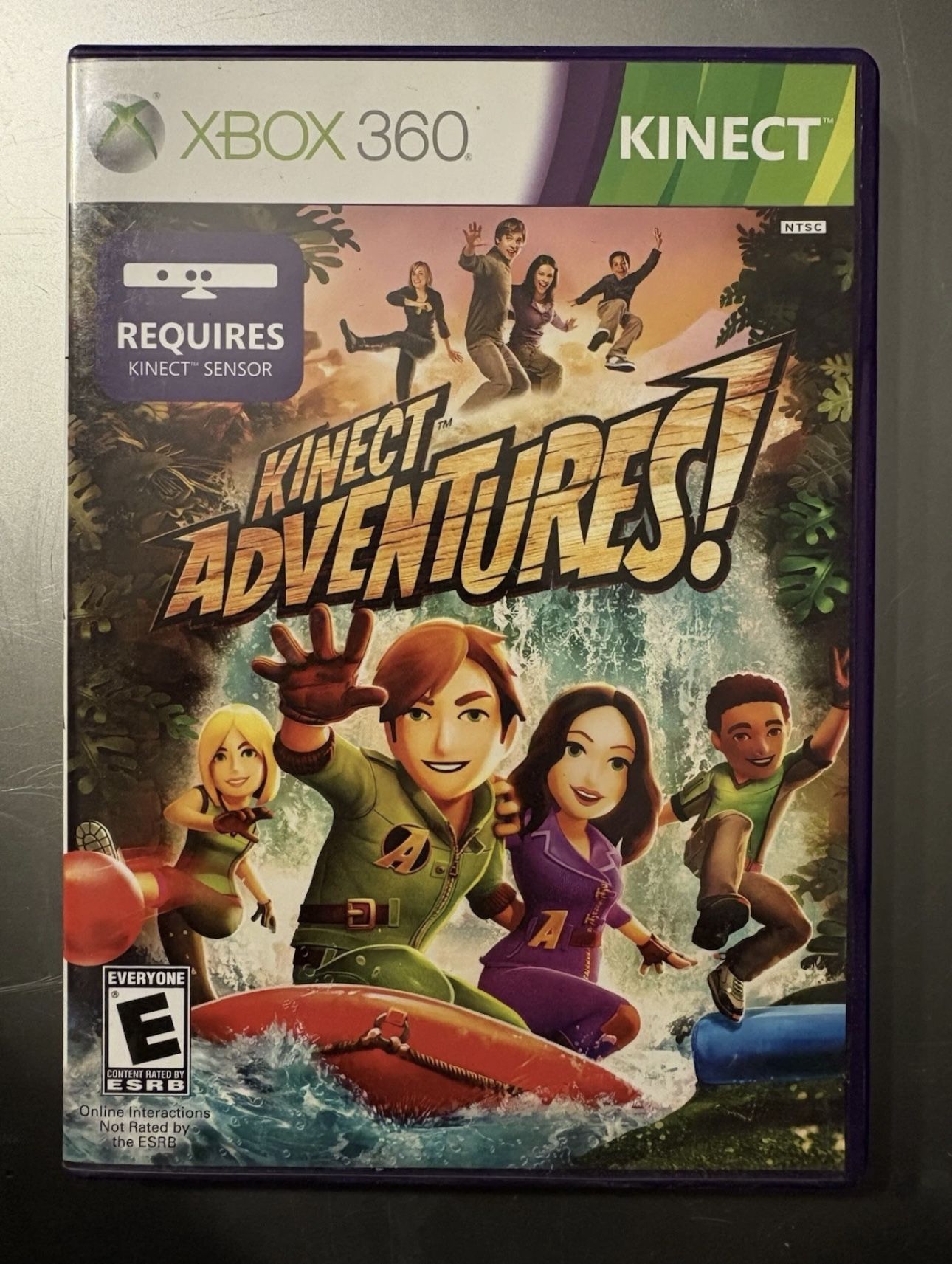 Kinect Adventures Game (Microsoft Xbox 360, 2010)