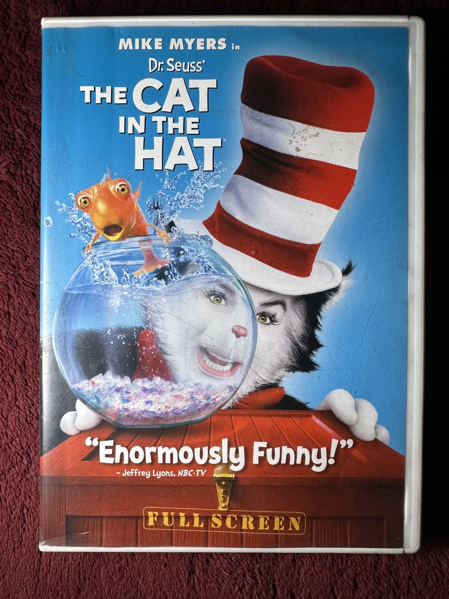 Dr. Seuss The Cat in the Hat (DVD, 2004, Full Frame Edition)