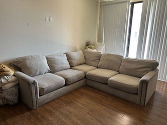 Beige couch