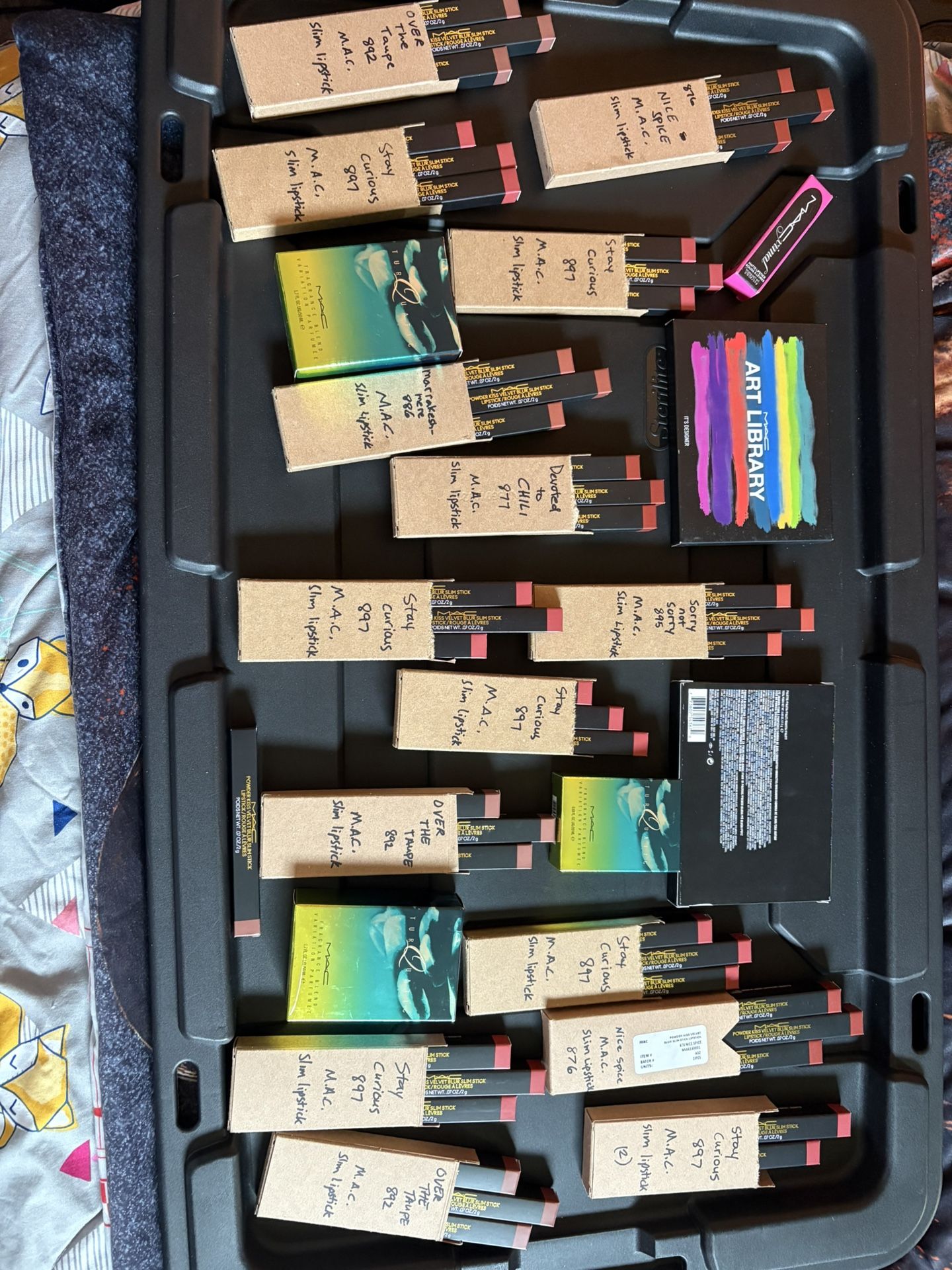 MAC lipsticks NIB