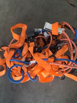 Tie downs and bungee cords