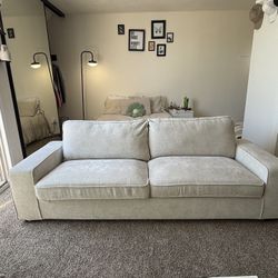88” Beige Couch 