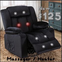 Recliner  Chair Massager Heater Rocker Sofa Furniture 