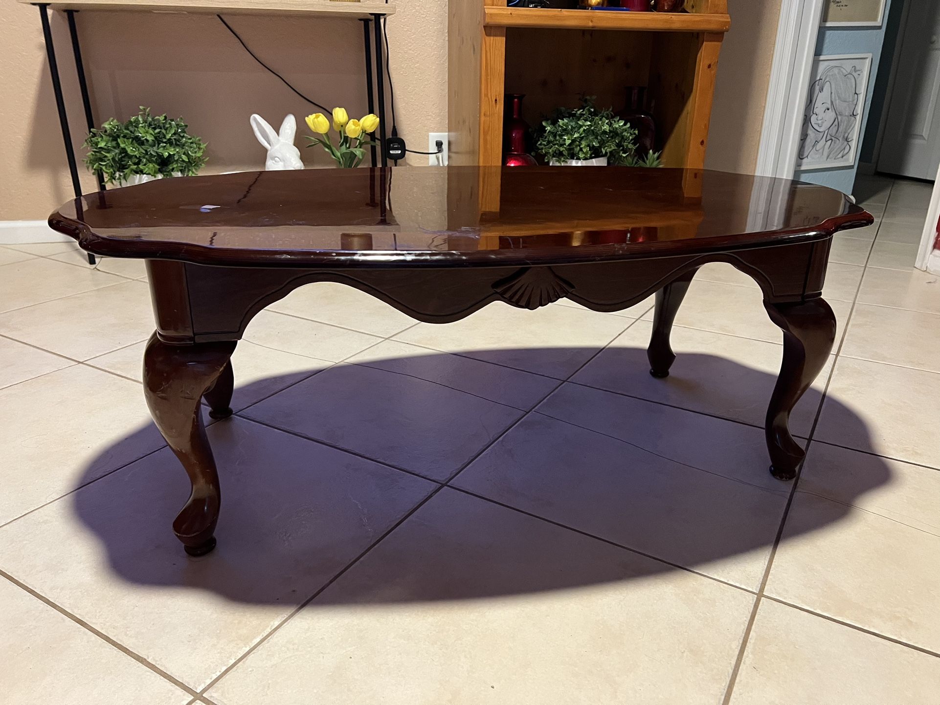 Coffee Table And End Tables Set