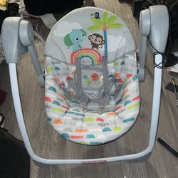 Baby Swing (converted From Battery To Plug)