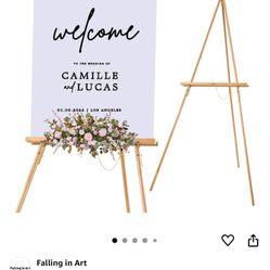 Wood Easel 