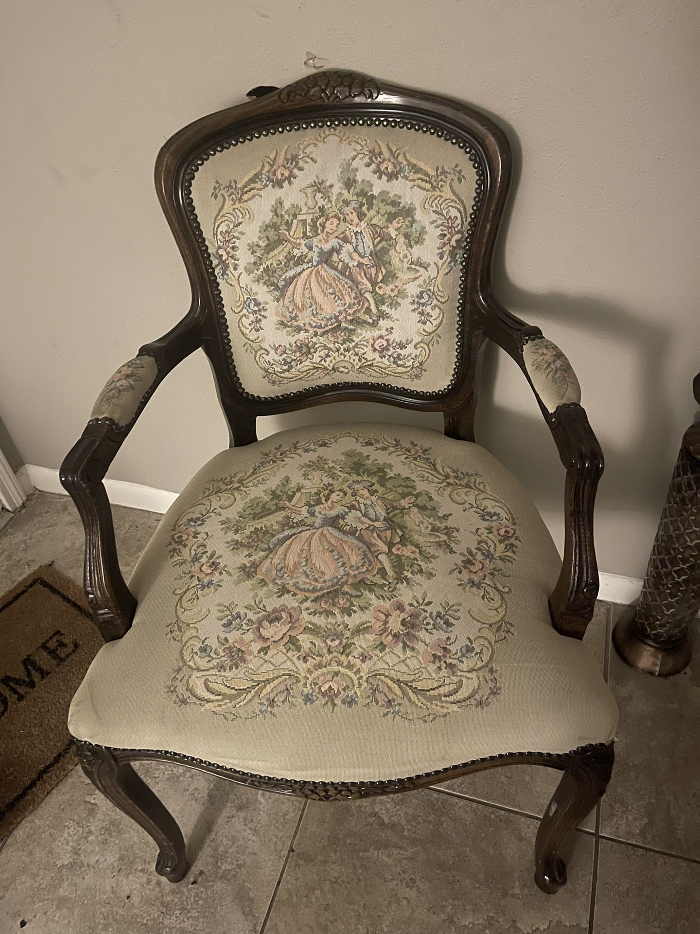 19th Century Chateau Chair Antique
