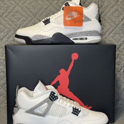 Air Jordan 4 Retro OG ‘White Cement’ 2025 (Men Size 12)