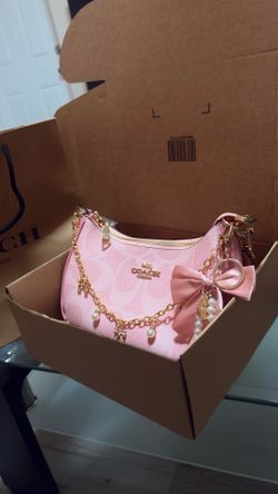 Coach pink Teri shoulder bag