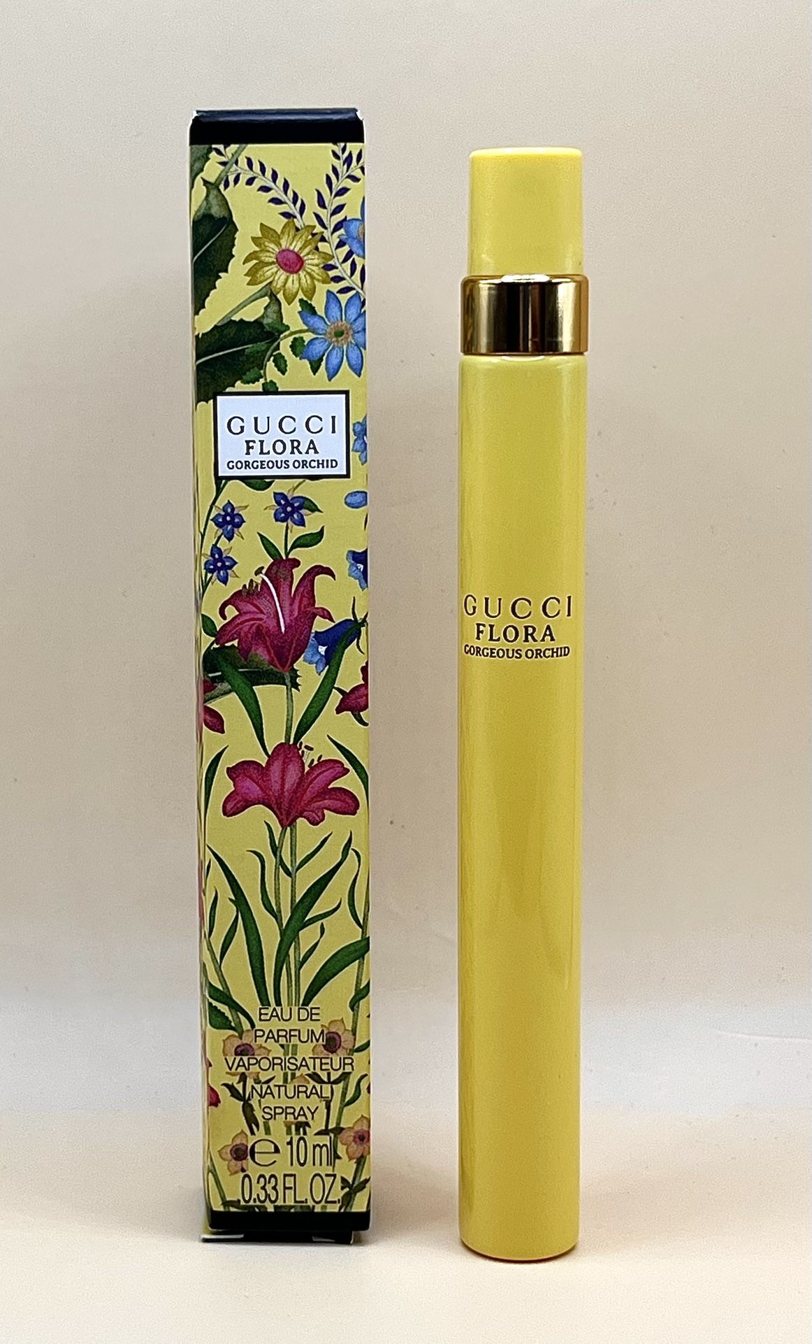 Gucci Flora Gorgeous Orchid 10ml EDP Travel Spray - New in Box
