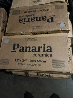 For sale 41 boxes  panaria tile 12”x24”