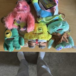 SpongeBob Fugglers KEYCHAINS 