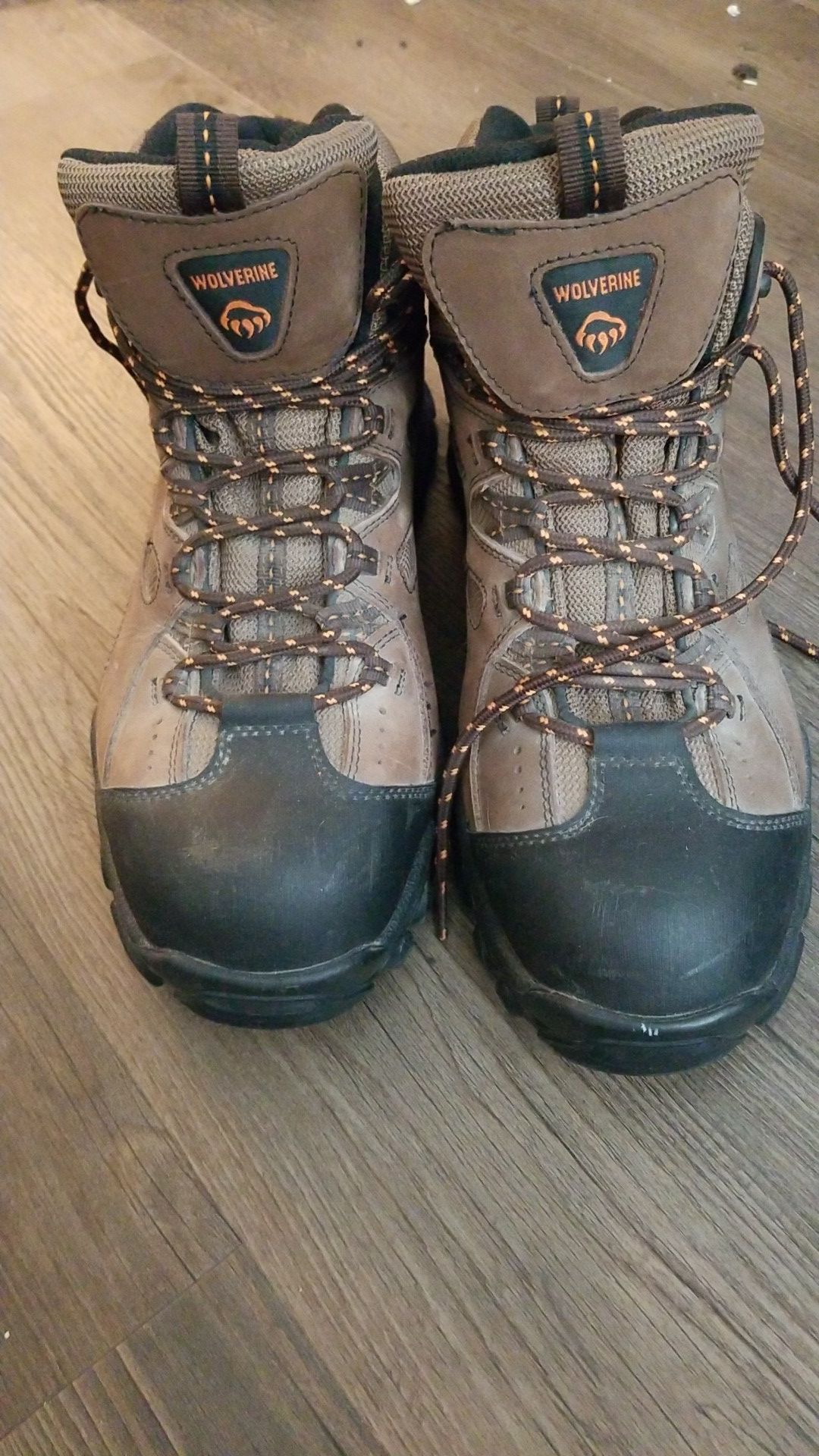 Near new wolverine boots, size 12