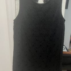 Little Black Lace Dress, Size XS