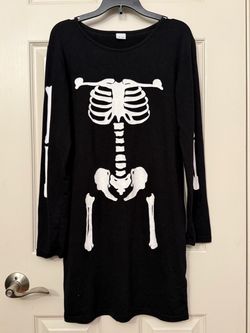 Halloween Skeleton Costume Dress