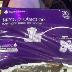 Xl Adult Over Nights $10 Each Several Packs 