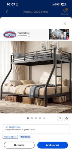 Twin OVER Queen BunkBed NEW!!!!