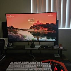 Gamer PC, Cyberpower And 32'' Curved Dell Monitor
